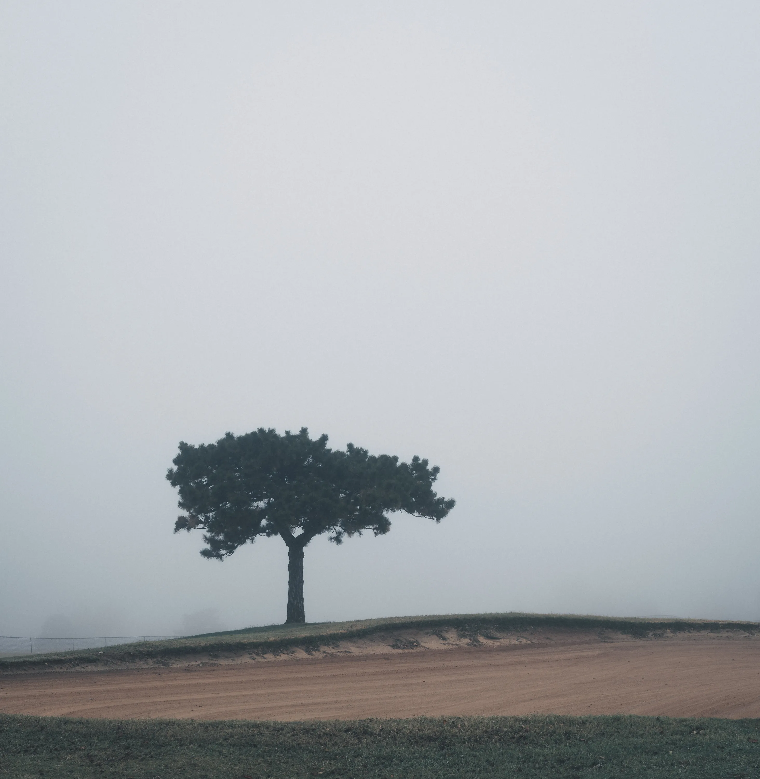Foggy Morning at the Lake — Lake Hefner - Oklahoma