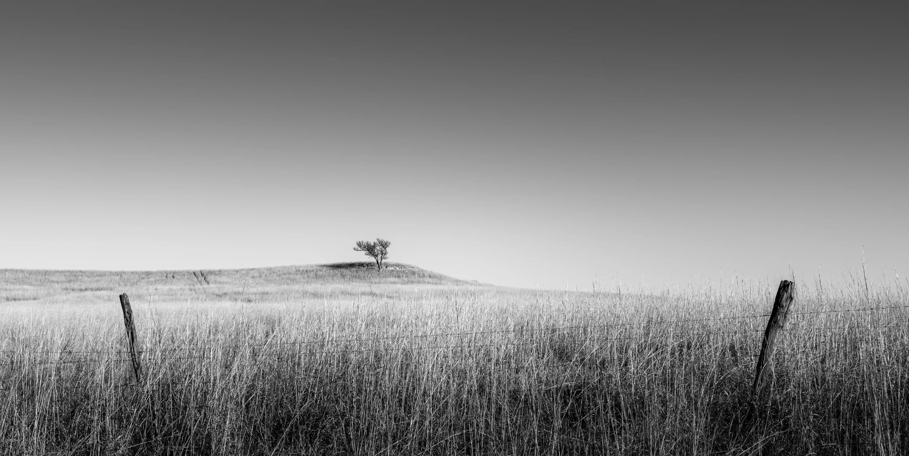 Kansas Winter Drive — Unknown - The Flint Hills of Kansas