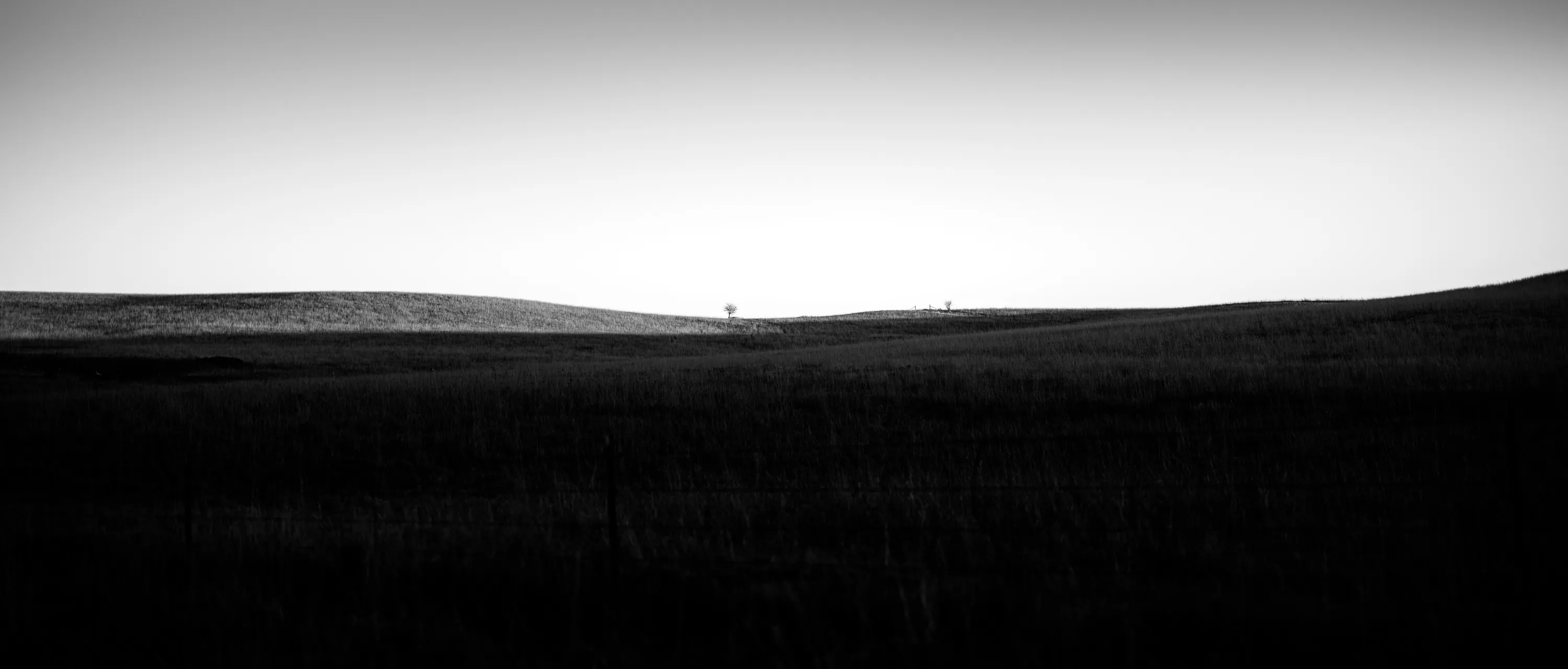 Kansas Winter Drive — Unknown - The Flint Hills of Kansas