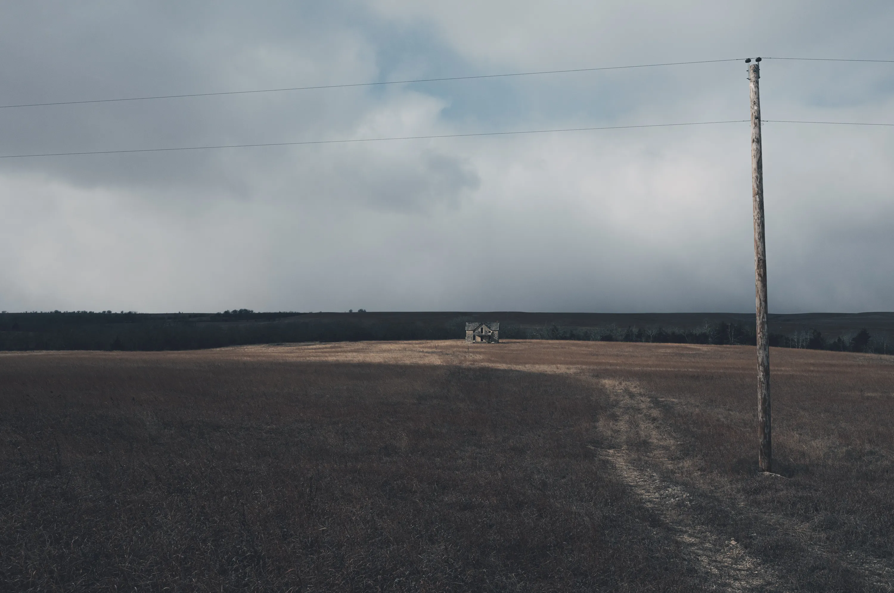 Kansas Winter Drive — Council Grove, Kansas