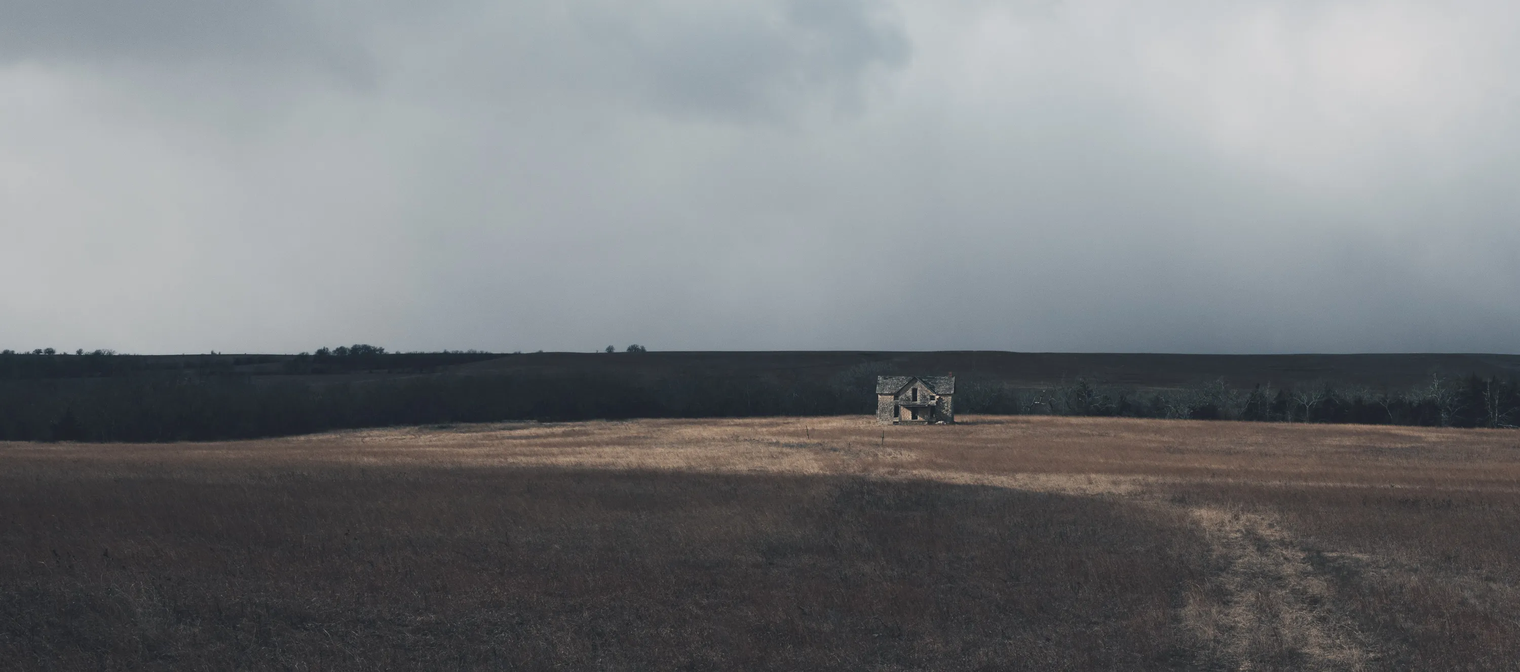 Kansas Winter Drive — Council Grove, Kansas