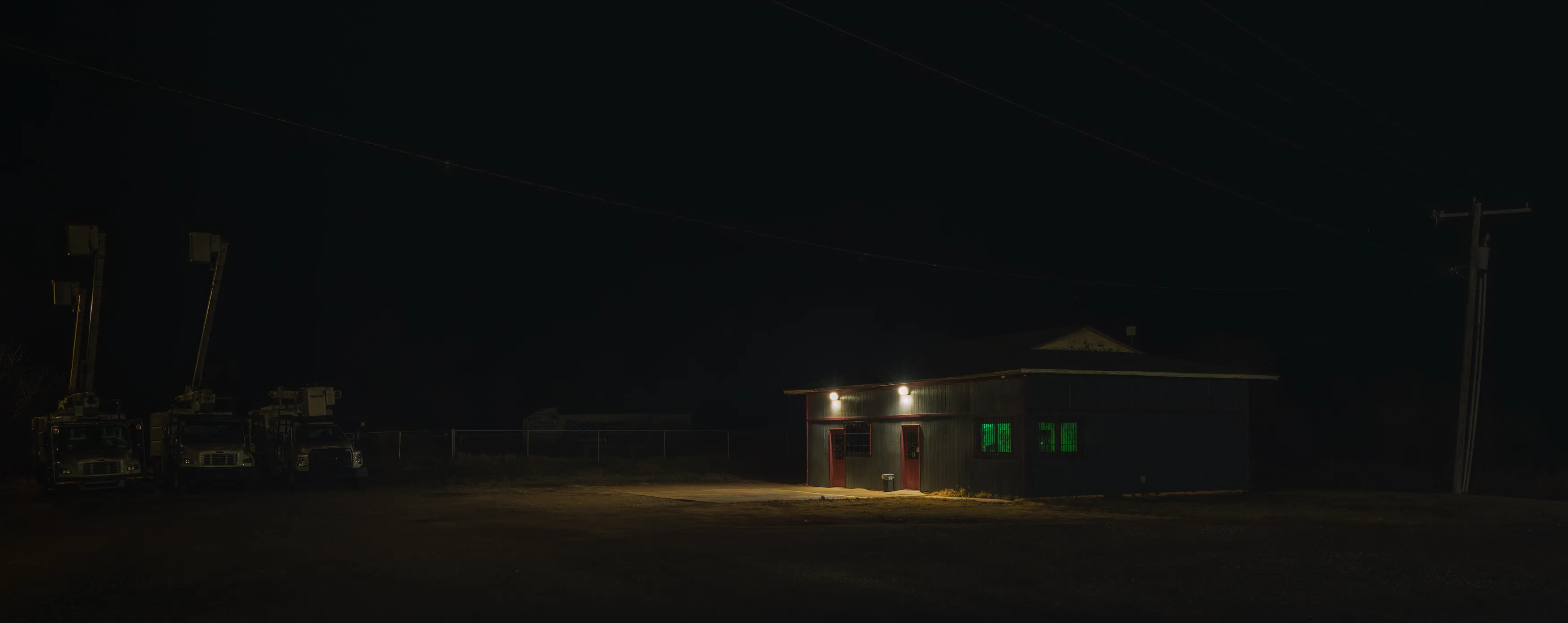 Route 66 Neon Nights — Luther, Chandler, Stroud - Oklahoma
