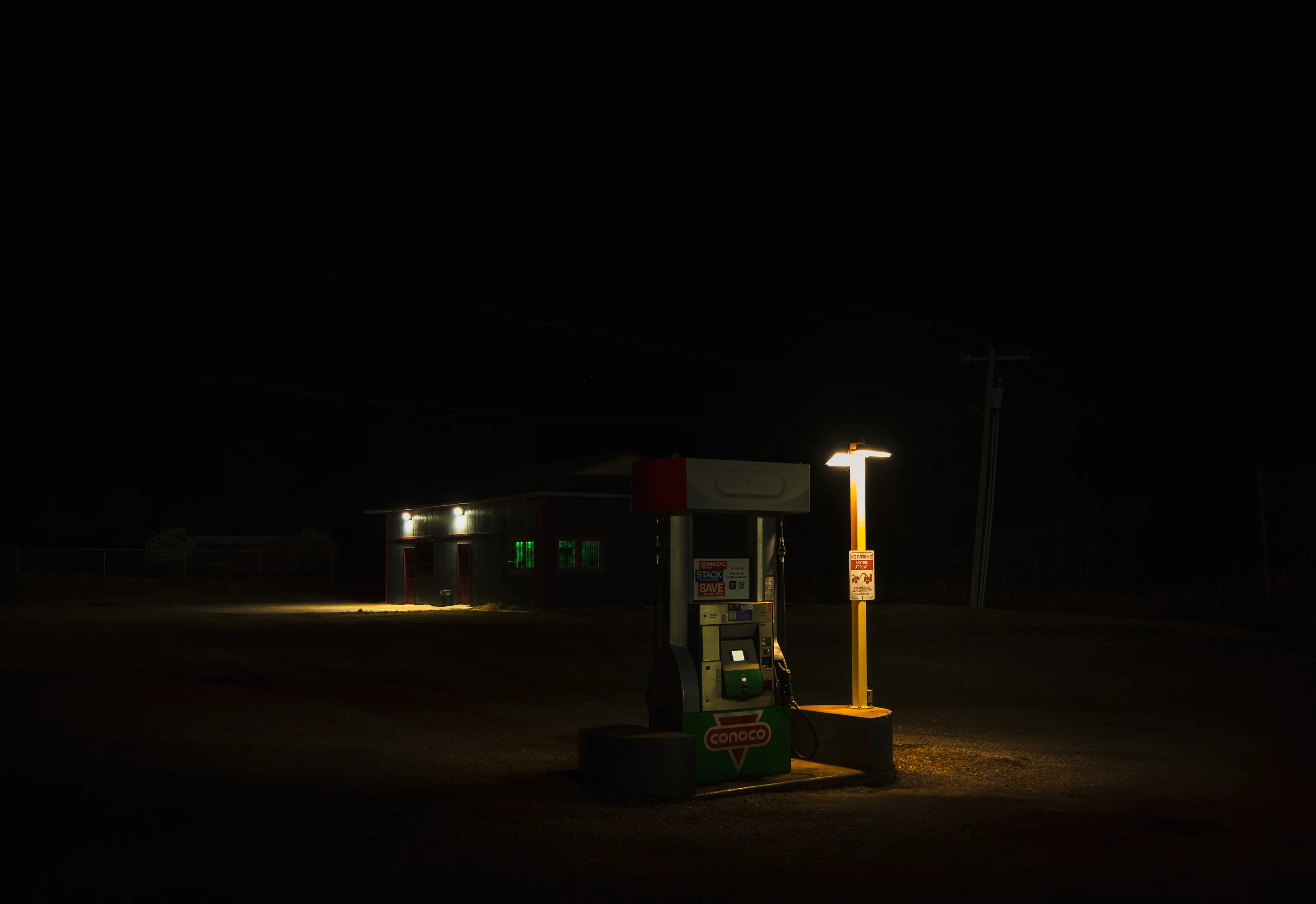 Route 66 Neon Nights — Luther, Chandler, Stroud - Oklahoma