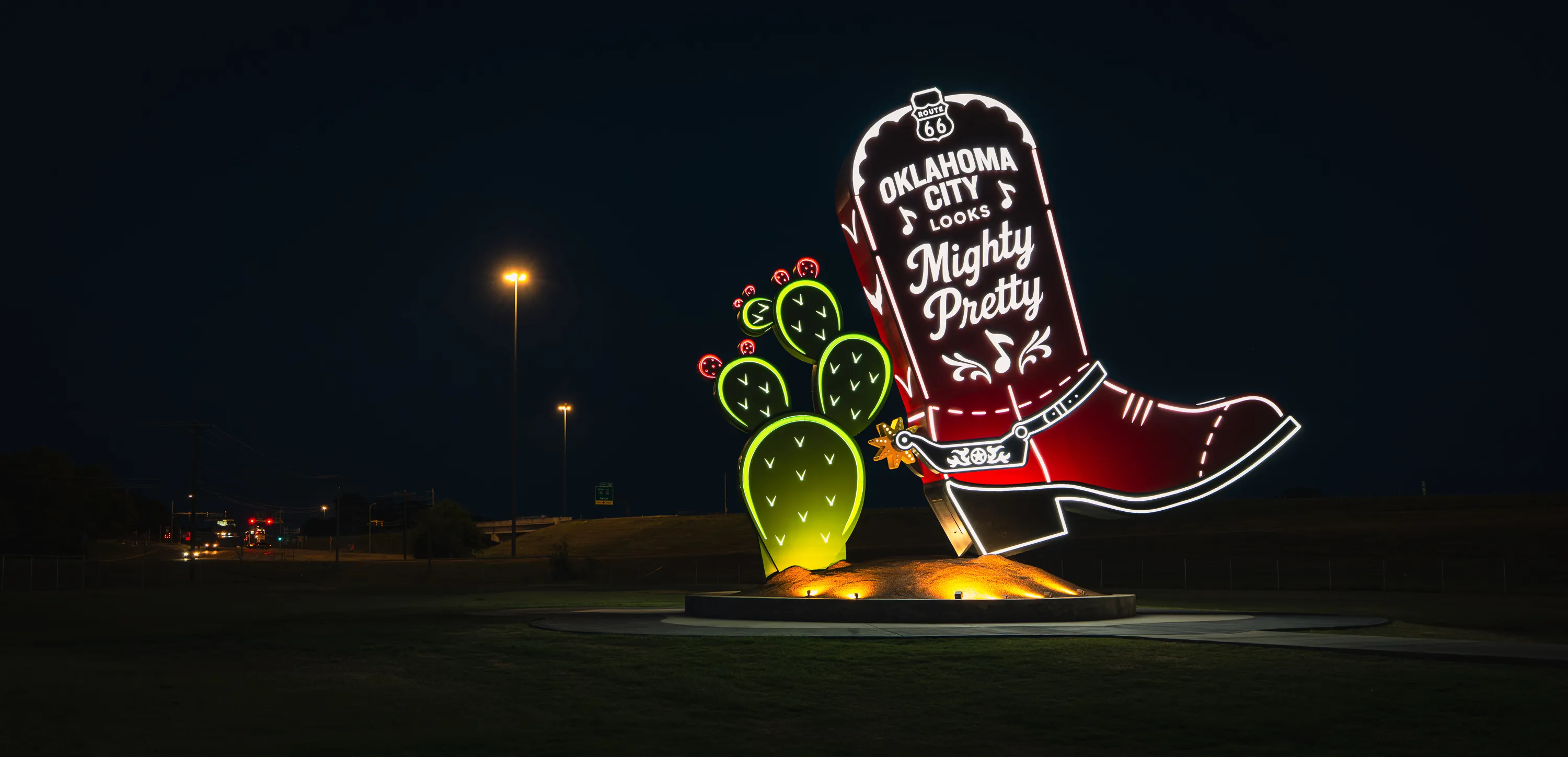 OKC Nights - Cowboy Boot and Automobile Alley — Oklahoma City, OK