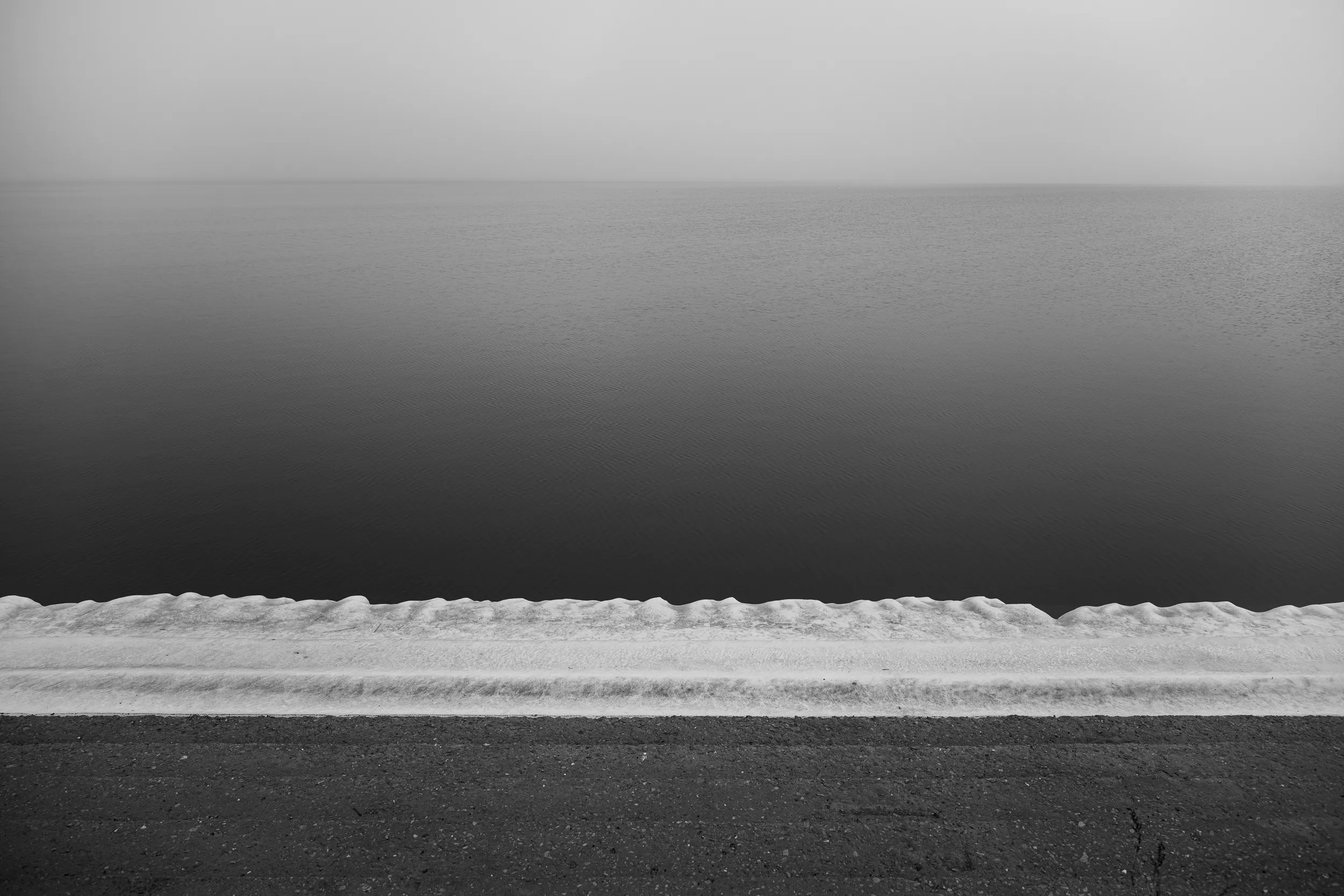 Lake Hefner Fog — Lake Hefner, Oklahoma City