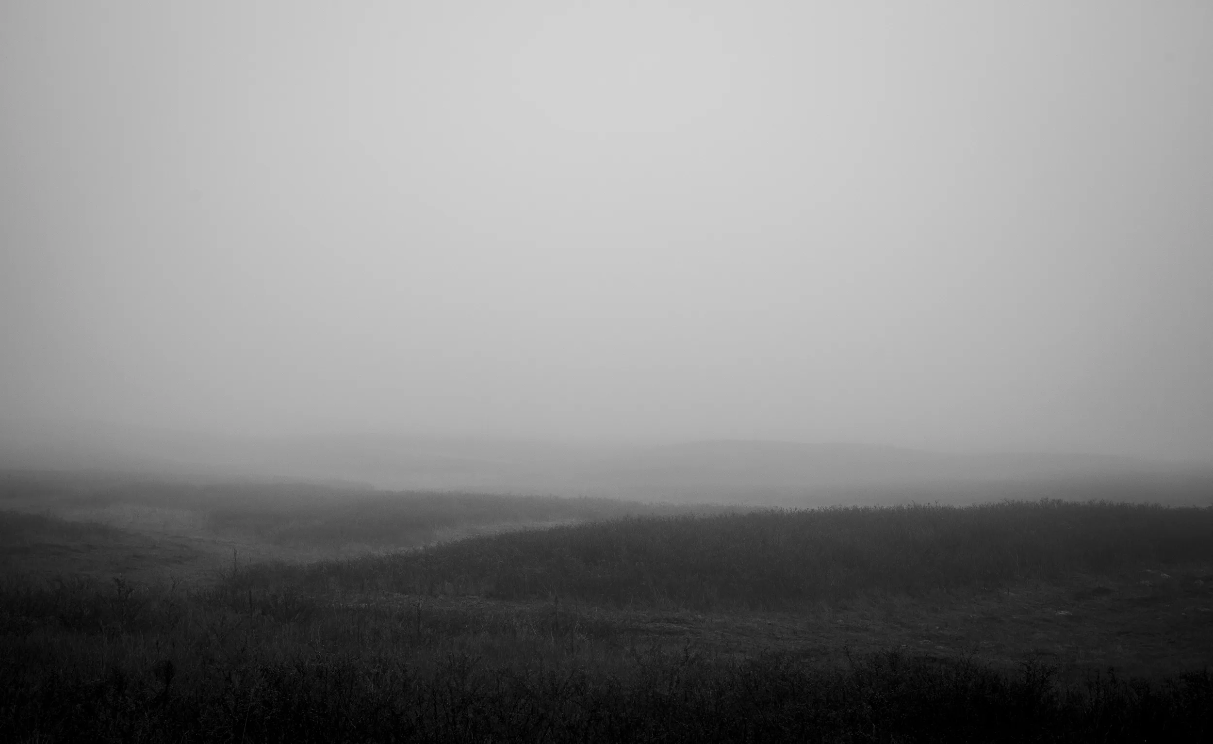 Lake Hefner Fog — Lake Hefner, Oklahoma City