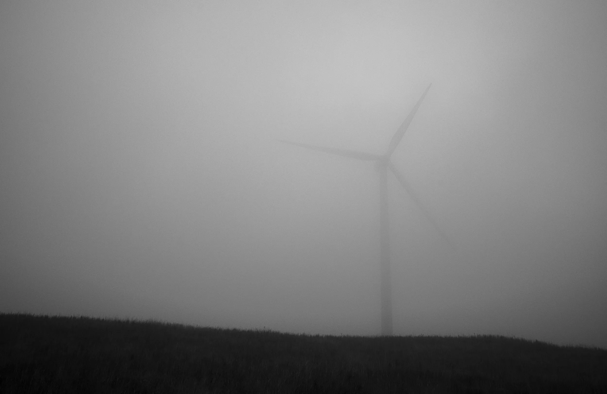 Lake Hefner Fog — Lake Hefner, Oklahoma City