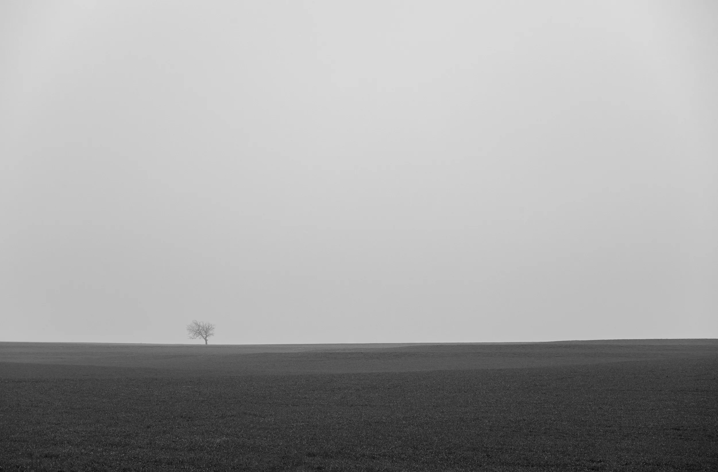 Lake Hefner Fog — Lake Hefner, Oklahoma City