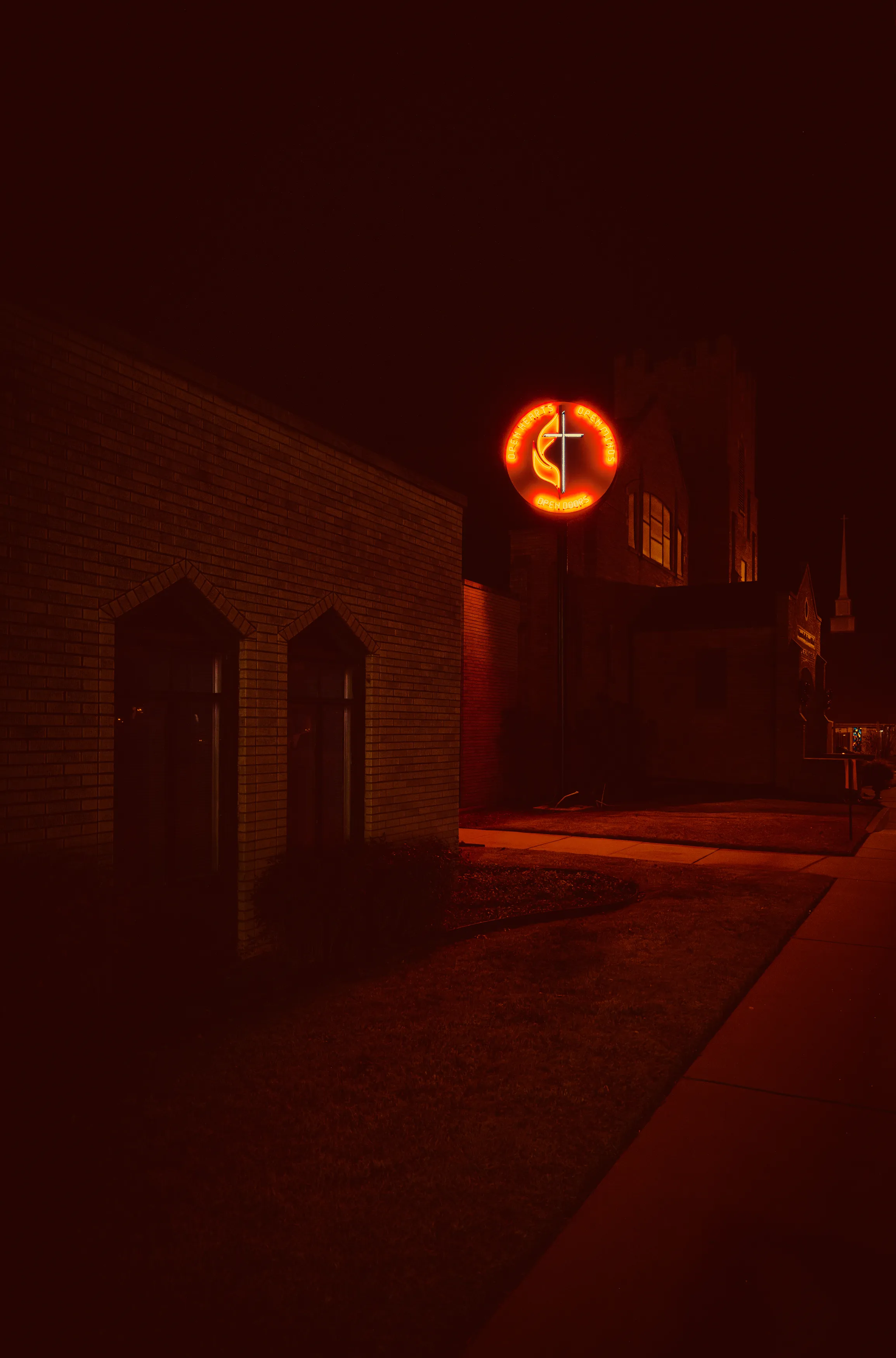 Route 66 Neon Nights — Luther, Chandler, Stroud - Oklahoma