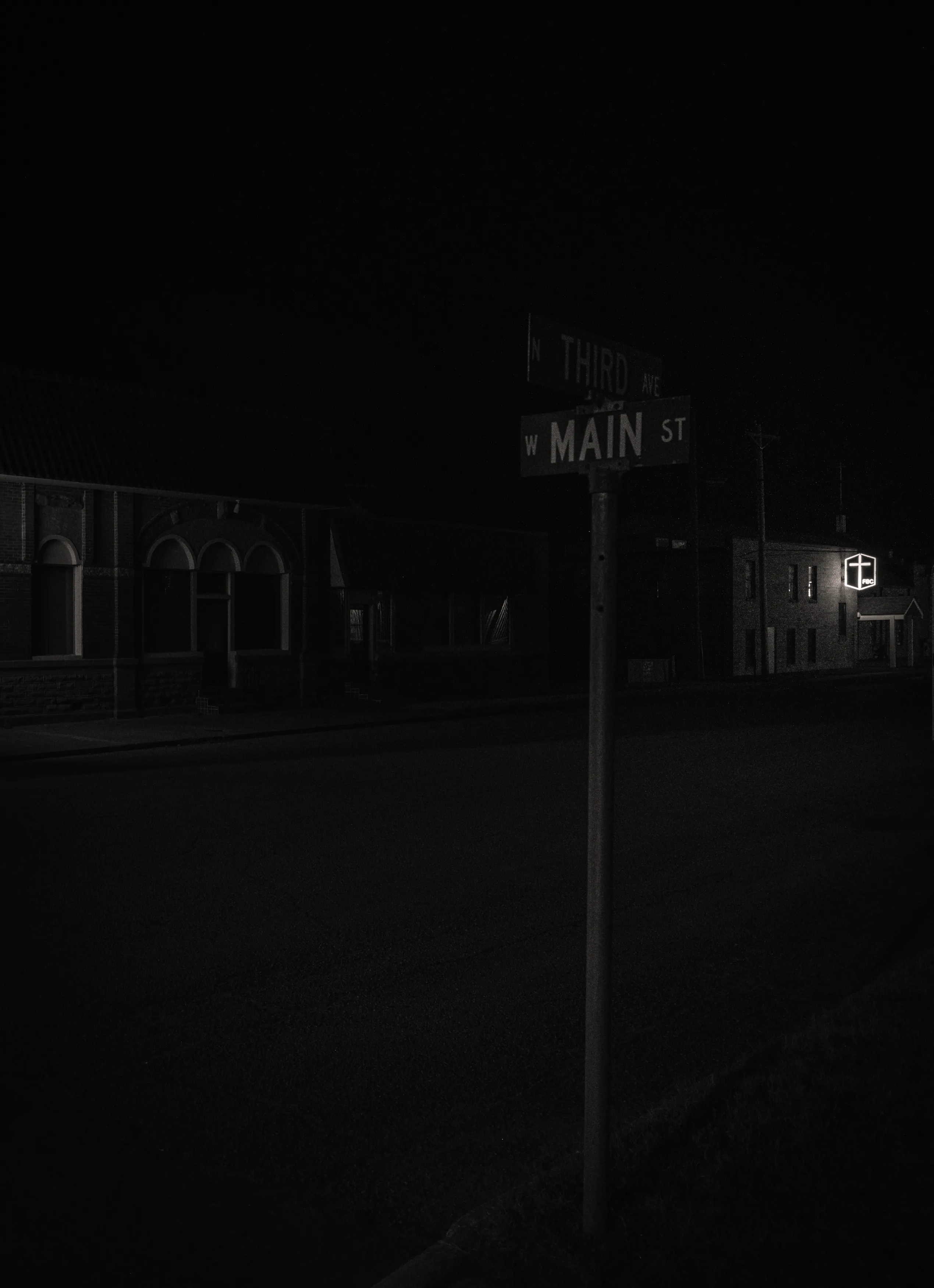 Route 66 Neon Nights — Luther, Chandler, Stroud - Oklahoma