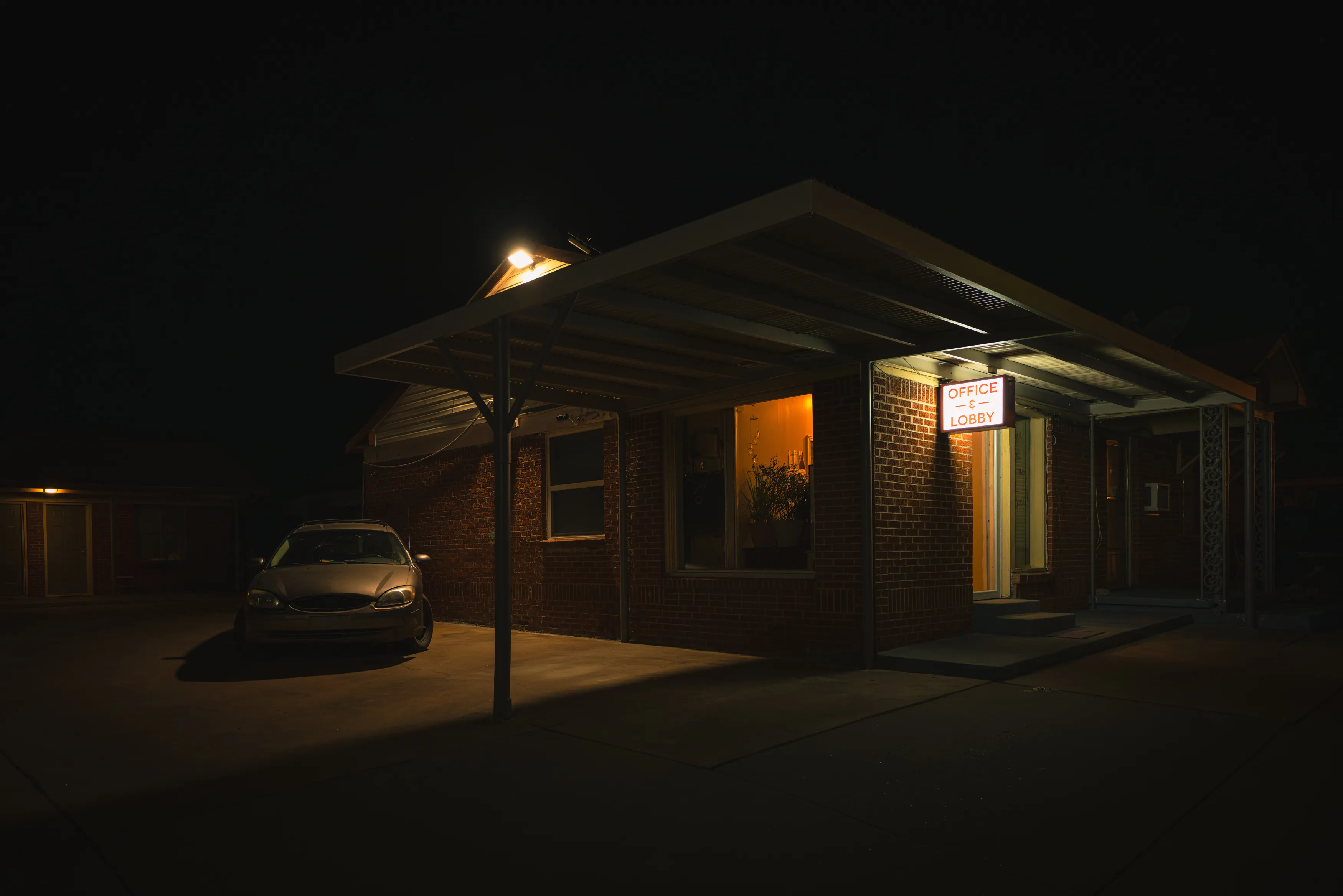 Route 66 Neon Nights — Luther, Chandler, Stroud - Oklahoma