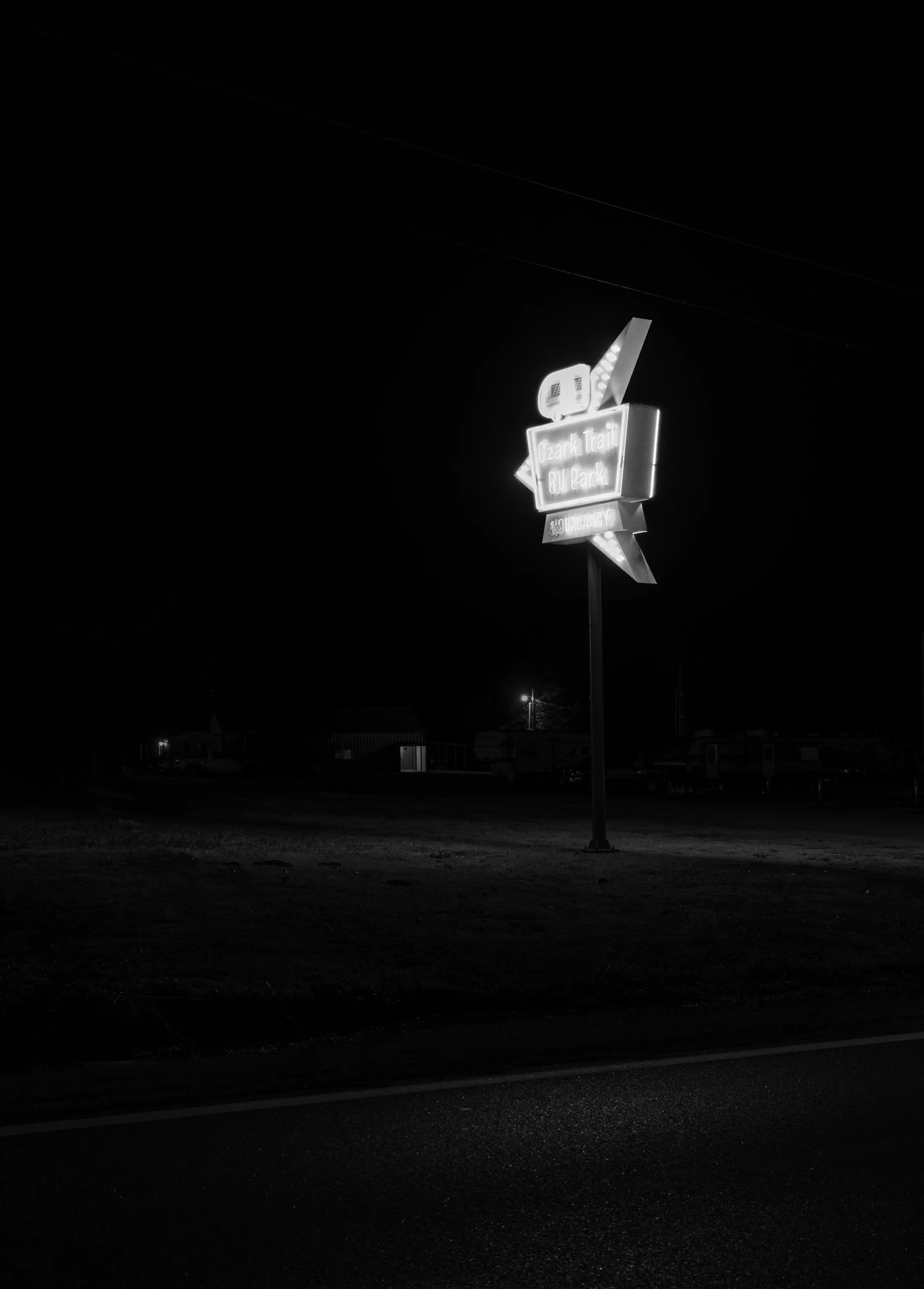 Route 66 Neon Nights — Luther, Chandler, Stroud - Oklahoma