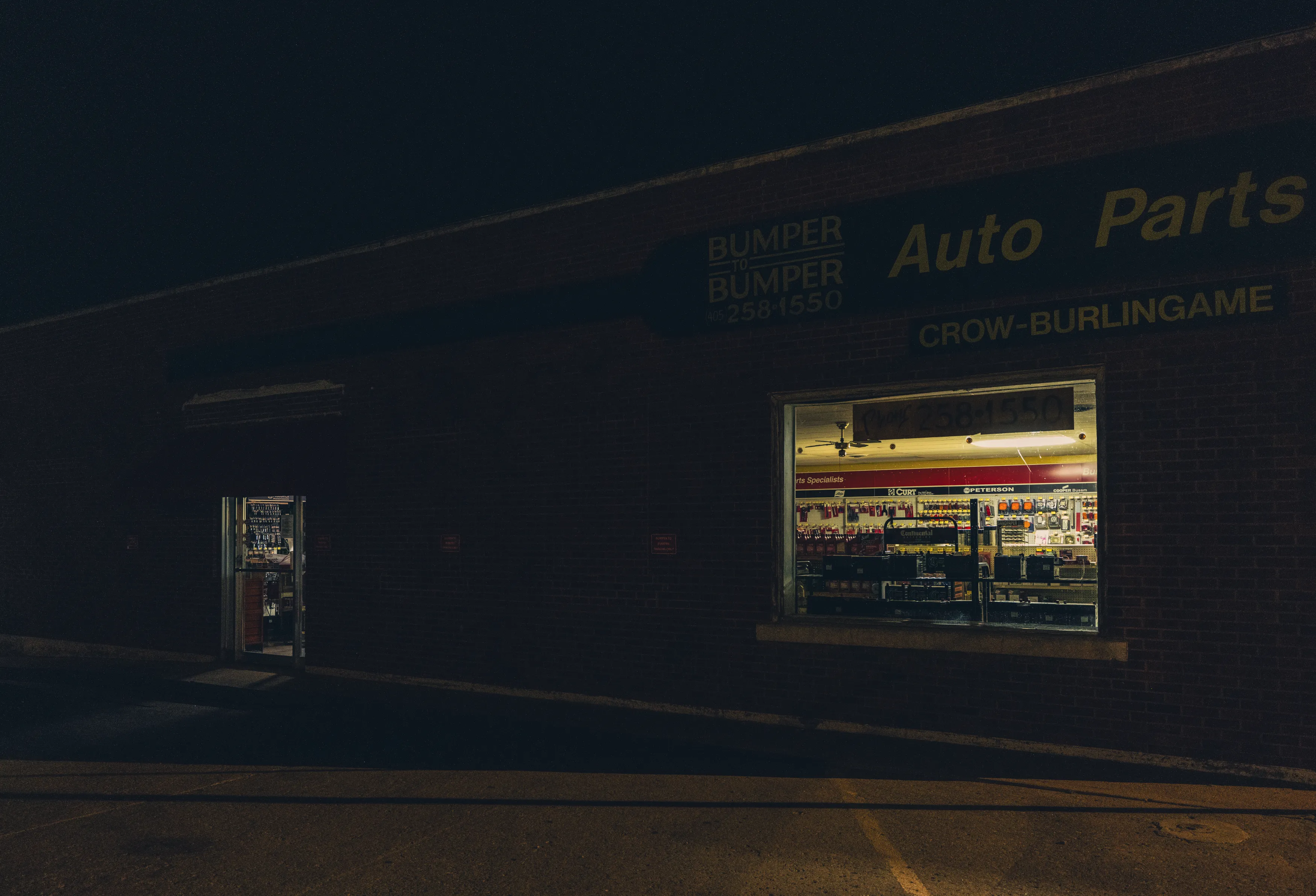 Route 66 Neon Nights — Luther, Chandler, Stroud - Oklahoma